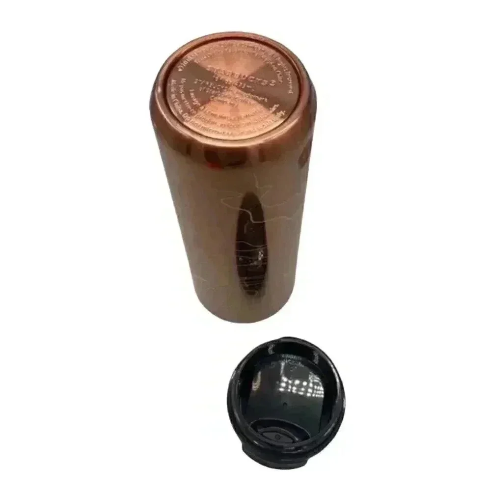 Starbucks collectible Siren Insulated Tumbler Rose Gold mug EVC 16oz